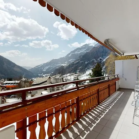 Gonenstein In Leukerbad, Entire Apartment/studio With Balcony
