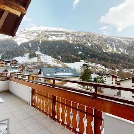 Apartment Gonenstein In Leukerbad, Entire Apartment/studio With Balcony