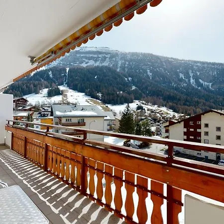 Apartment Gonenstein In Leukerbad, Entire Apartment/studio With Balcony