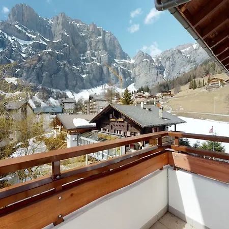 Gonenstein In Leukerbad, Entire Apartment/studio With Balcony * Leukerbad