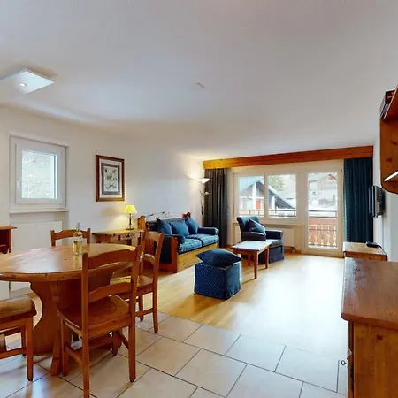 Gonenstein In Leukerbad, Entire Apartment/studio With Balcony Apartment Leukerbad