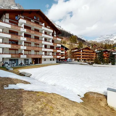 Gonenstein In Leukerbad, Entire Apartment/studio With Balcony * Leukerbad