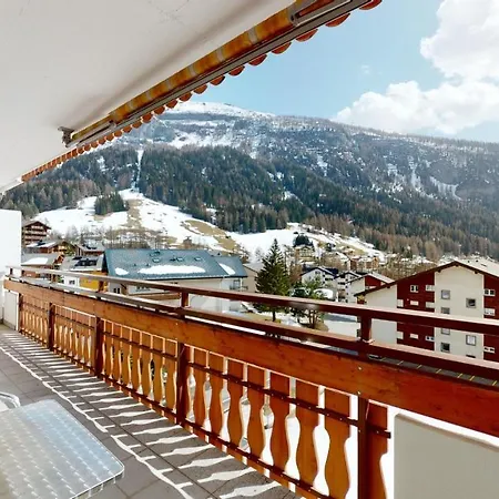 Apartment Gonenstein In Leukerbad, Entire Apartment/studio With Balcony