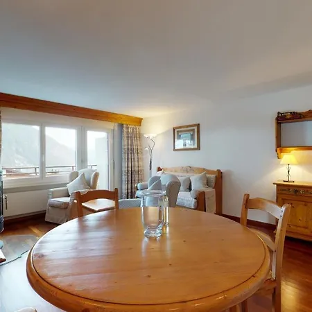 Gonenstein In Leukerbad, Entire Apartment/studio With Balcony Apartment *