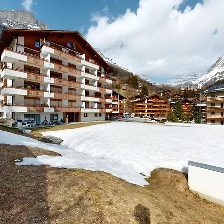 Apartment Gonenstein In Leukerbad, Entire Apartment/studio With Balcony Leukerbad