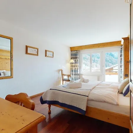 Gonenstein In Leukerbad, Entire Apartment/studio With Balcony Apartment Leukerbad