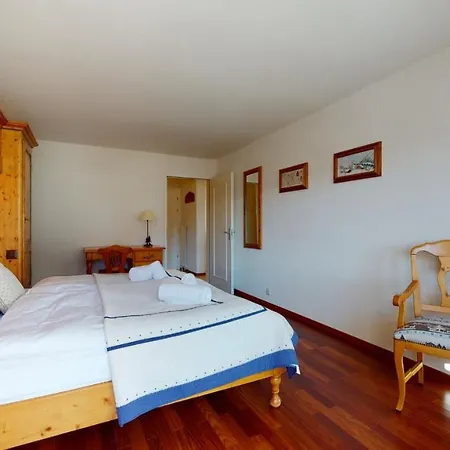 Apartment Gonenstein In Leukerbad, Entire Apartment/studio With Balcony Leukerbad